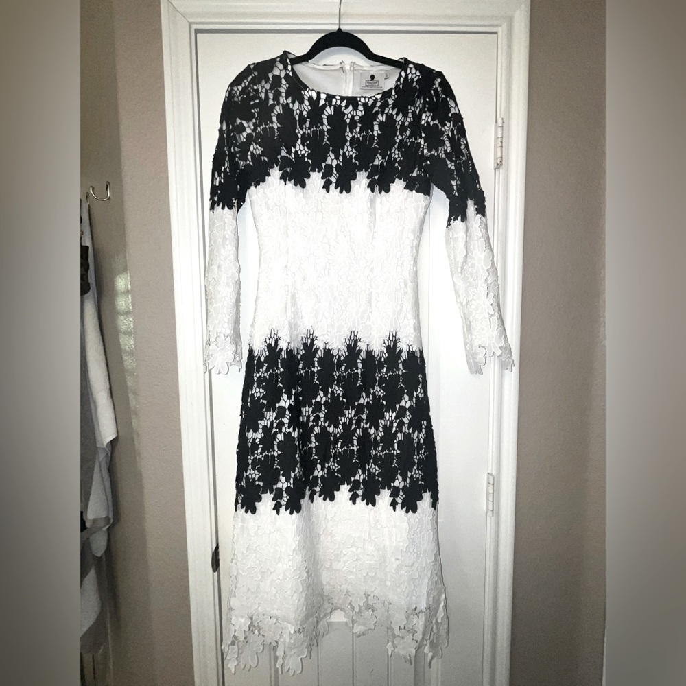 Black & White formal dress